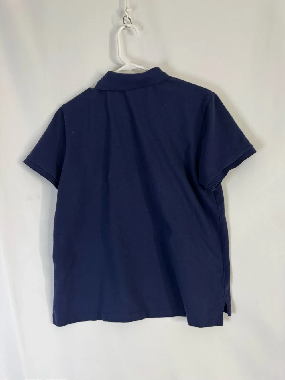 Ralph Lauren Navy Polo Shirt with White Embroidered Pony